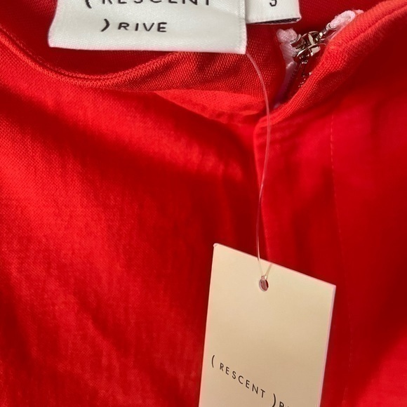 RESCENT RIVE Wide Leg Paper Bag Pant Size 3 - Picture 3 of 3